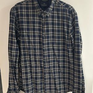 Scotch & Soda Oxford men’s shirt, plaid size Medium